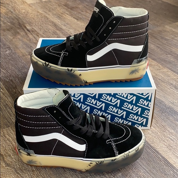 vans sk8 hi stacked lx